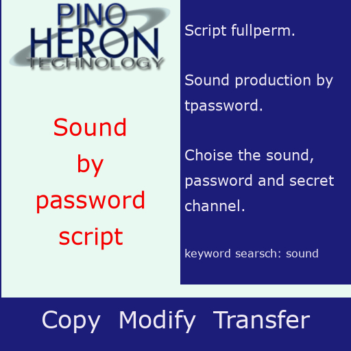 043 - Sound by password