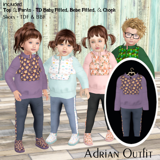 [BBB] Adrian Outfit- Bears
