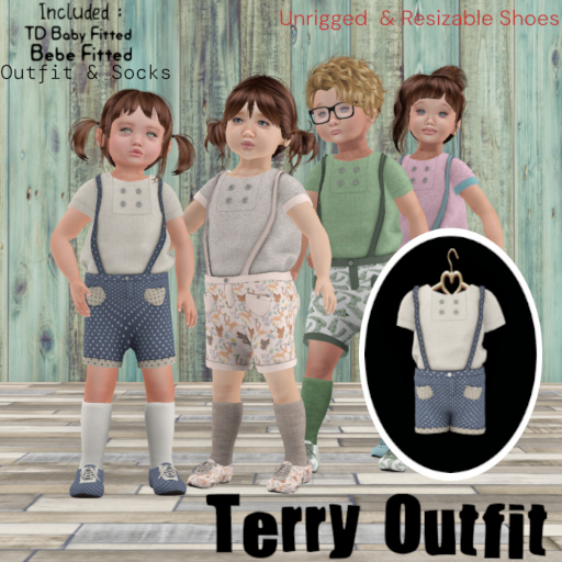 [BBB] Terry Outfit- Dots