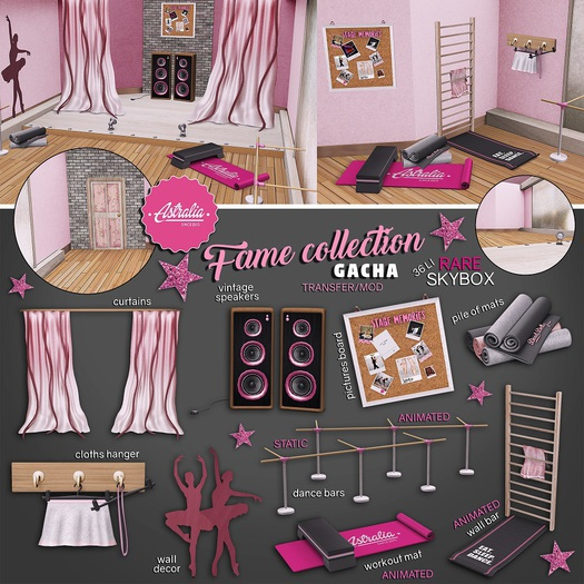 Astralia - Fame Collection FULL SET + RARE