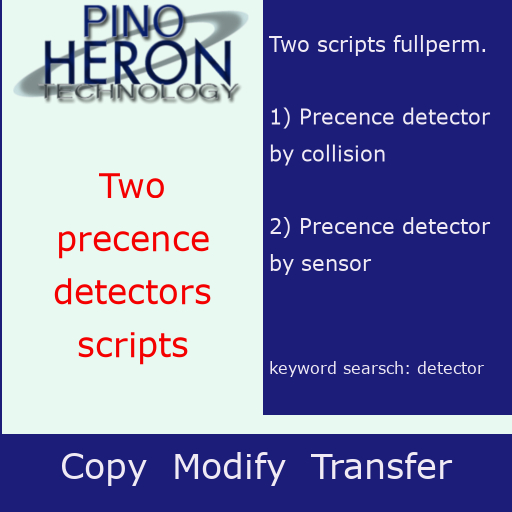 133 - Two precence detector