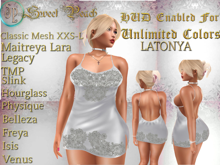 SP~Latonya Mini Dress W/HUD