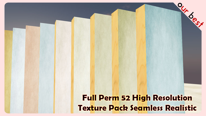 Full Perm 52 High Resolution Texture Pack Seamless Realistic Our Best