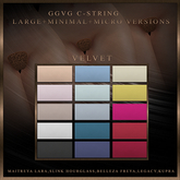 GGVG C-STRING VELVET