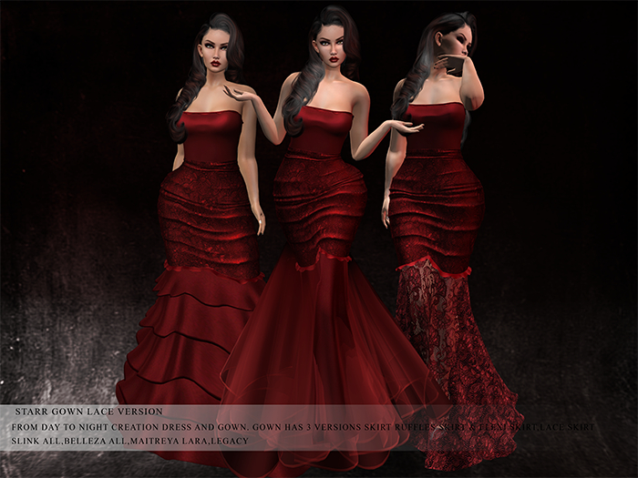 GGVG STARR GOWN AFLAME