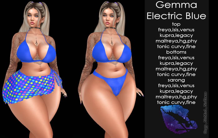 .::DS::. Gemma Electric Blue