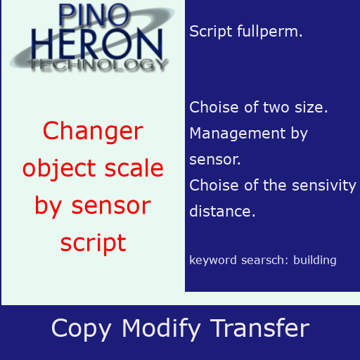 114 - Changer object scale by sensor