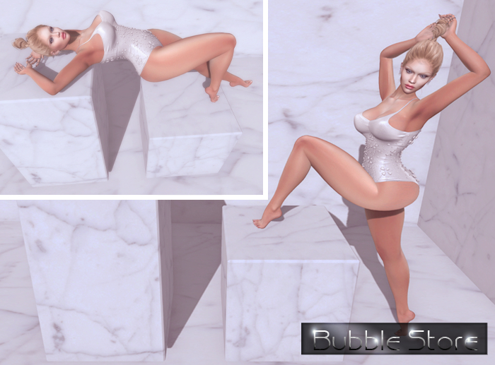Bubble - Model Sexy Bento Pose Set
