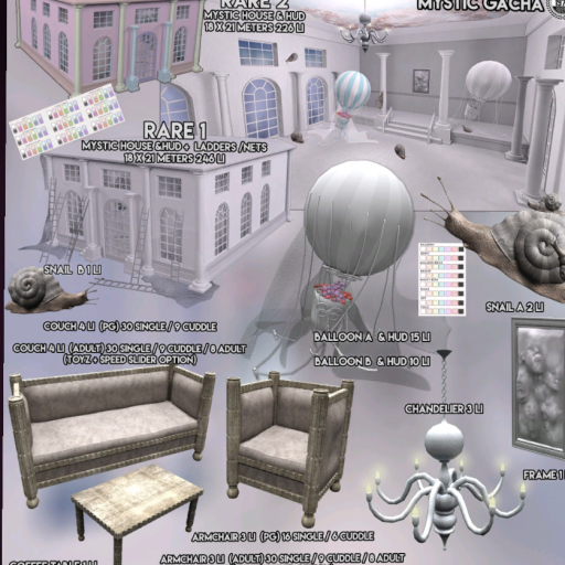 [Since1975] Mystic Gacha - Coffee Table