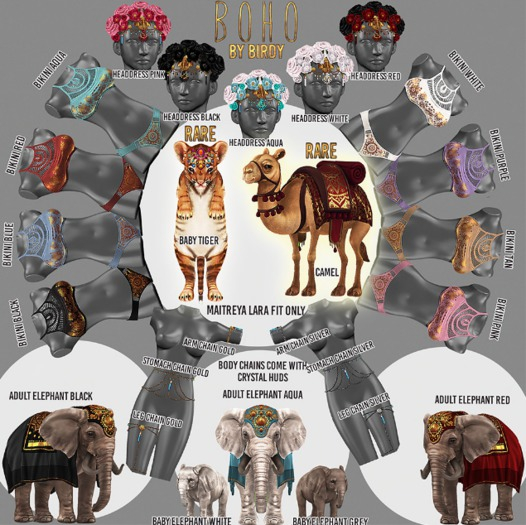 Birdy - Boho - Arm Chains - Silver [box]