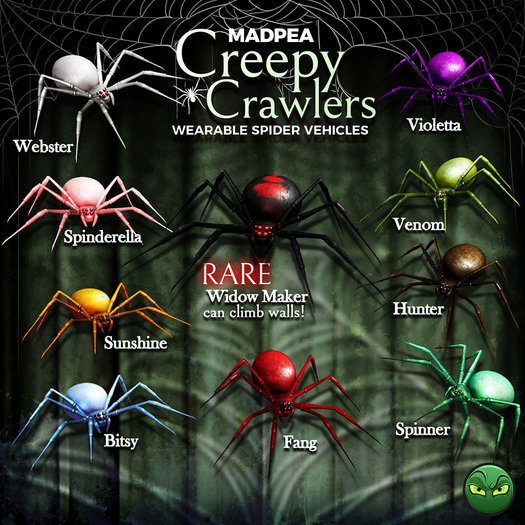 MadPea Creepy Crawlers - Hunter