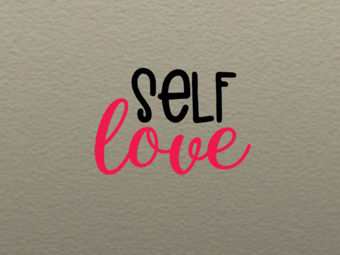 Self Love Wall Decal