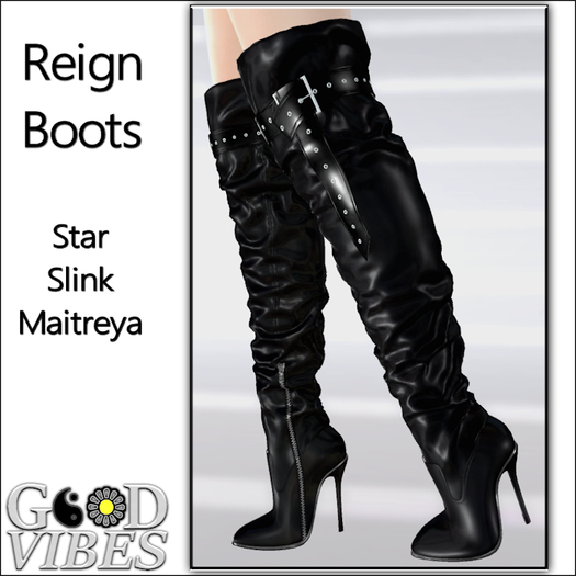 DEMO Reign Leather Boots 