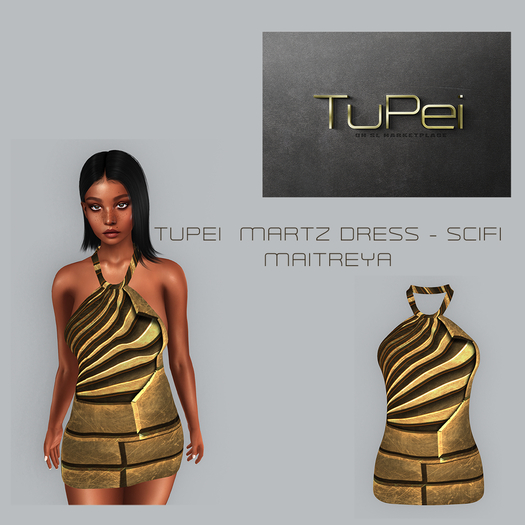 TuPei  Martz Dress - Retro-SciFi for Maitreya
