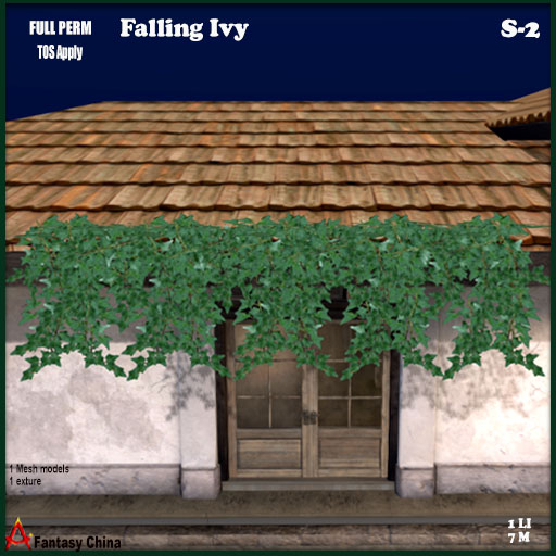 FULL PERM Falling Ivy s-2