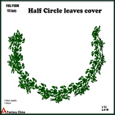 Full Perm Half Circle leaves cover 