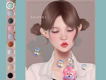 VCO | Molly Hair | Mint (With resizer) | SALE