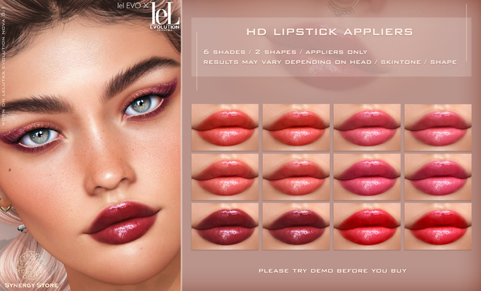 [SYN] Synergy HD Lipstick Cairo LELUTKA EVO/EVO X