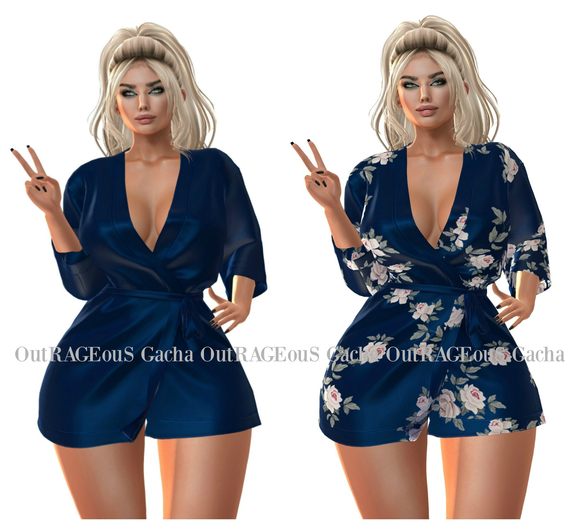 -Pixicat- Allure.Kimono Nr1 - Blue (Maitreya)