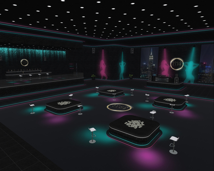 Second Life Marketplace - S33 - [Blue & Pink] - Dancers Night Club ...