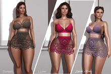 LM SWEET [DEMO] - 2 Piece Skirt Set For Kupra Bimbo Maitreya Petite Legacy Freya Hourglass