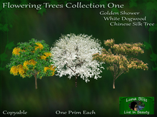 Flowering Trees Collection One By Luna Bliss