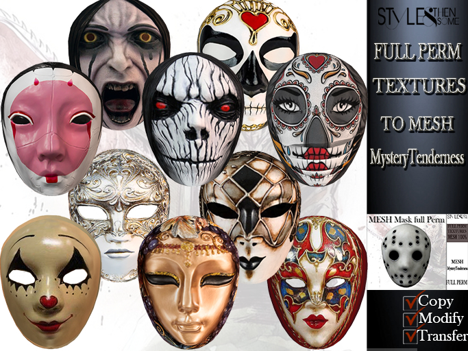 STYLES -Mask -Texture FULL PERM -Fatpack3