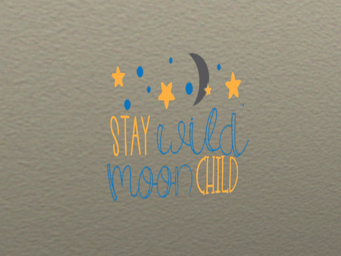 Stay Wild Wall Decal