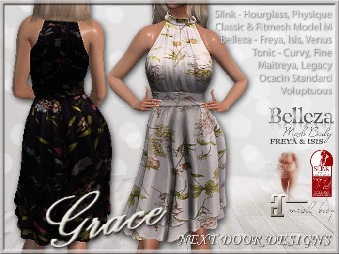 Grace Fatpack - Belleza Venus Isis Freya Legacy Maitreya, Slink Hourglass Physique Voluptuous Tonic Curvy Fine