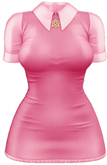 Kaithleen's Naughty Office Dress - Pink