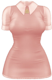 Kaithleen's Naughty Office Dress - Peach