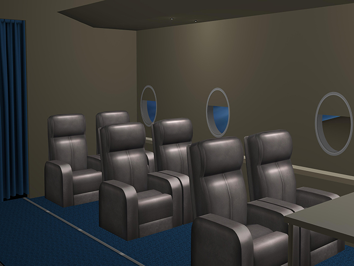 Plane Cabin Dark Boxed