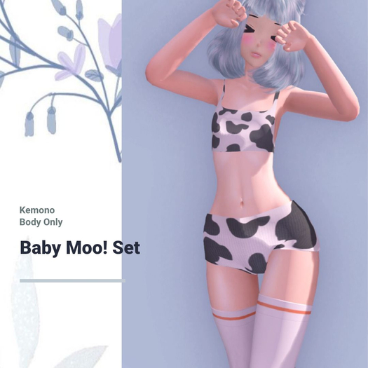 CHAU CHAU - Baby Moo! Set Kemono