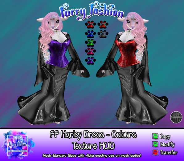 ~FF~ Harley Dress Colours