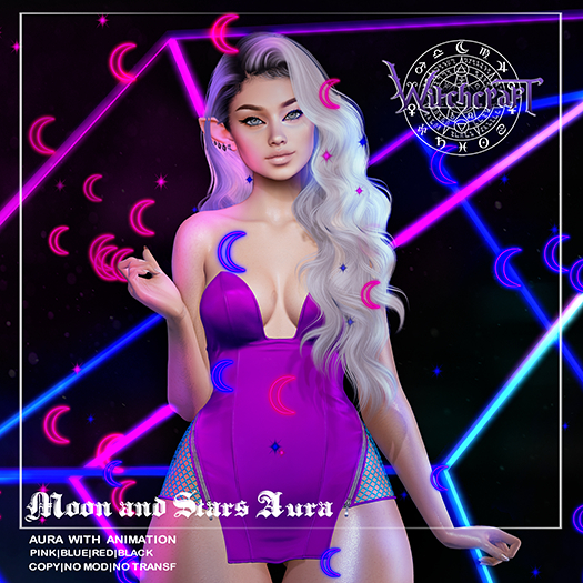 {WitchCraft} Moon and Stars Aura (Fat Pack)