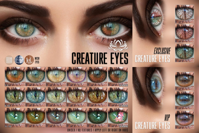 LOTUS. Creature Eyes 01 BOX