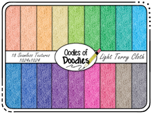 Oodles of Doodles - Light Terry Cloth