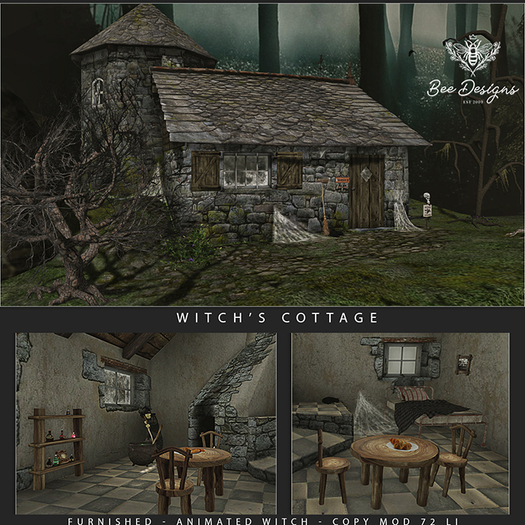 Bee Designs Witch's Cottage