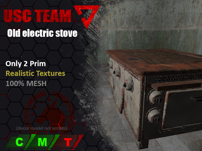 Old electric stove