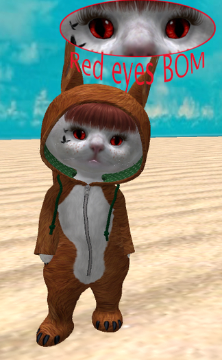 &MeoW& for DINKIES Red eyes BOM