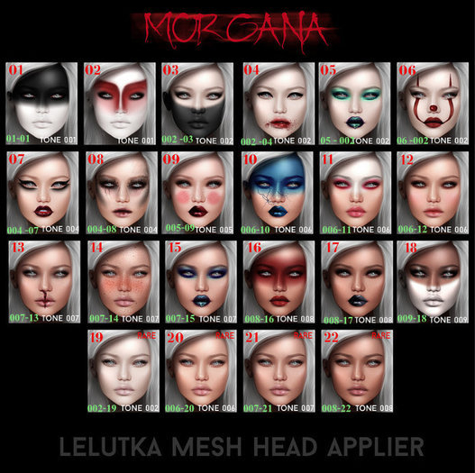 [Glam Affair] Morgana Applier [ Lelutka ] 007 - 13