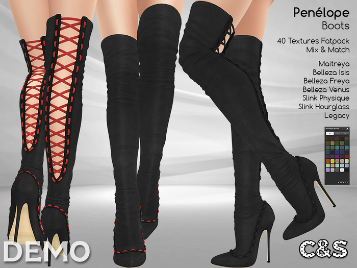 C&S Penélope Boots Demo