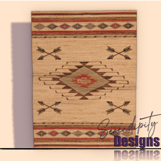 Serendipity Designs - Desert Arrows Rug