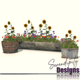 Serendipity Designs - Sunflower Planter Fatpack