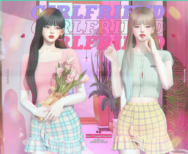 AMITOMO - Girlfriend GACHA - RARE (FATPACK) - !SPRING SALE!