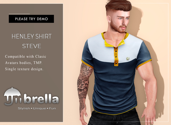 UMbreLLa - Steve Henley Shirt TMP CLASSIC