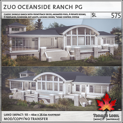 Trompe Loeil - Zuo Oceanside Ranch PG V1.1 [mesh]