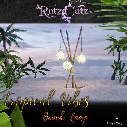 .: RatzCatz :. Tropical Vibes *Beach Lamp*