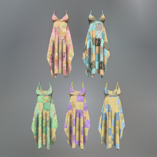 Patchwork Maitreya Dress (Fatpack)
