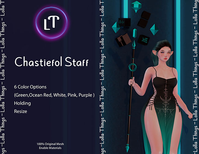 -Lolla- Chastiefol Staff FATPACK (Wear)